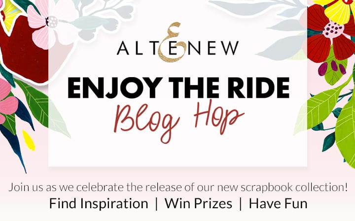 Enjoy the Ride Scrapbook Collection Release Blog Hop + Giveaway