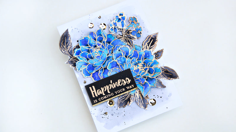 How-to Video: Two Tone Watercolor Flowers | Creative Coloring with Erum