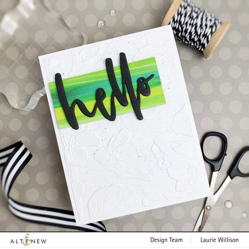 Simple Dry Embossing Hack with WOW Factor!