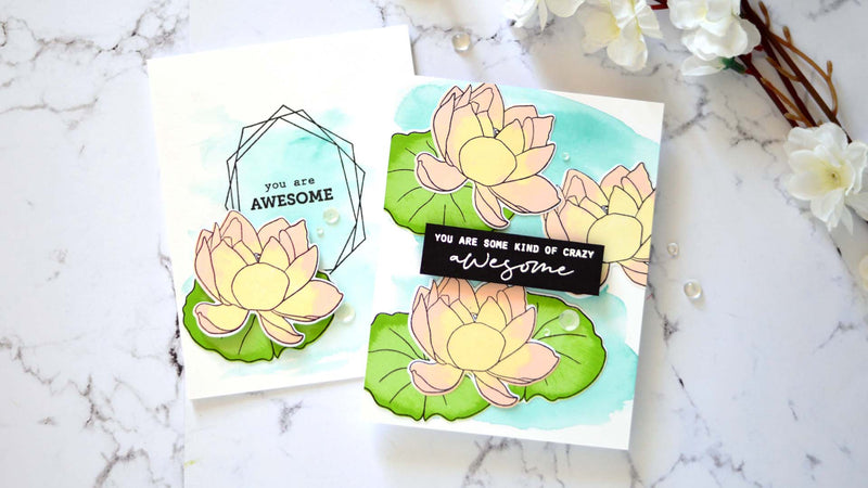 EASY 2 Tone Stamped Flowers! | Take 2 With Therese + Video