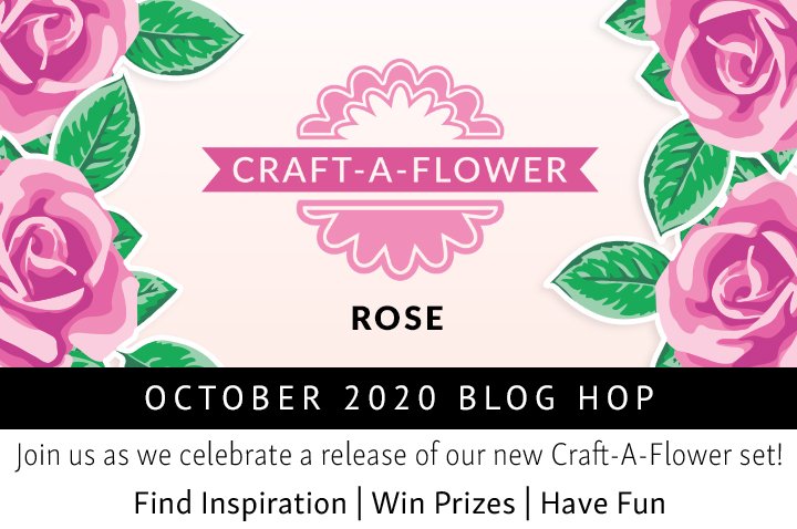 Craft-A-Flower: Rose Layering Dies Release Blog Hop + Giveaway