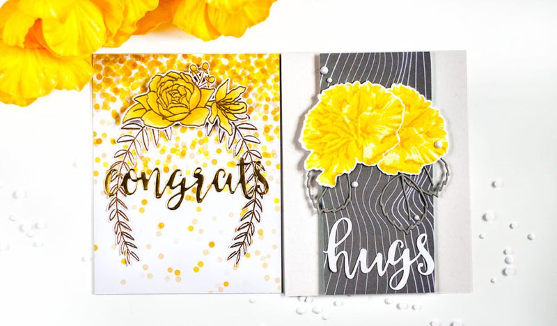 Two Cards with Celebrations Paper Set