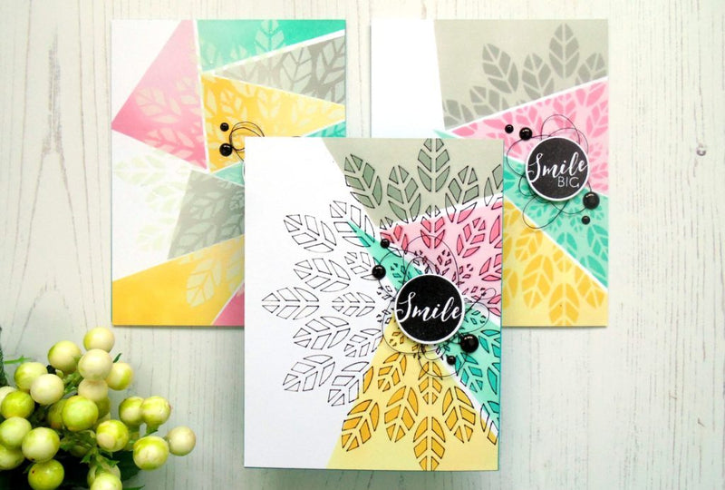 Video: Lydia’s Crafty Corner- Color Blocking With Stencils