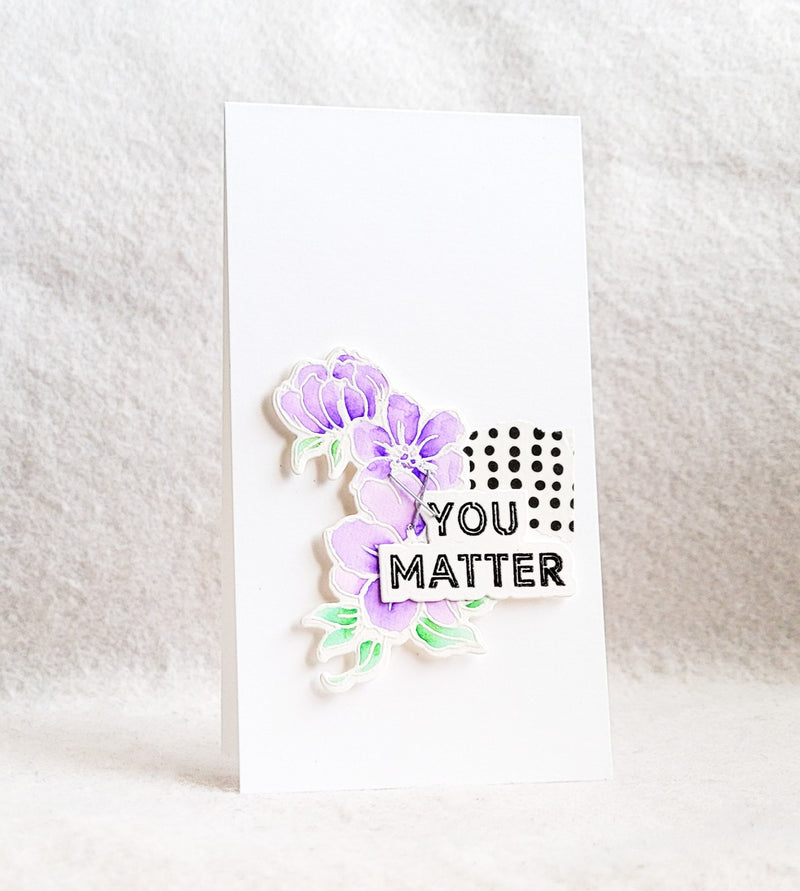 Quick and Easy Floral Card