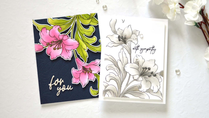 How to Use Color to Create 2 Different Looks on Handmade Cards | Take 2 with Therese (with Video Tutorial!)