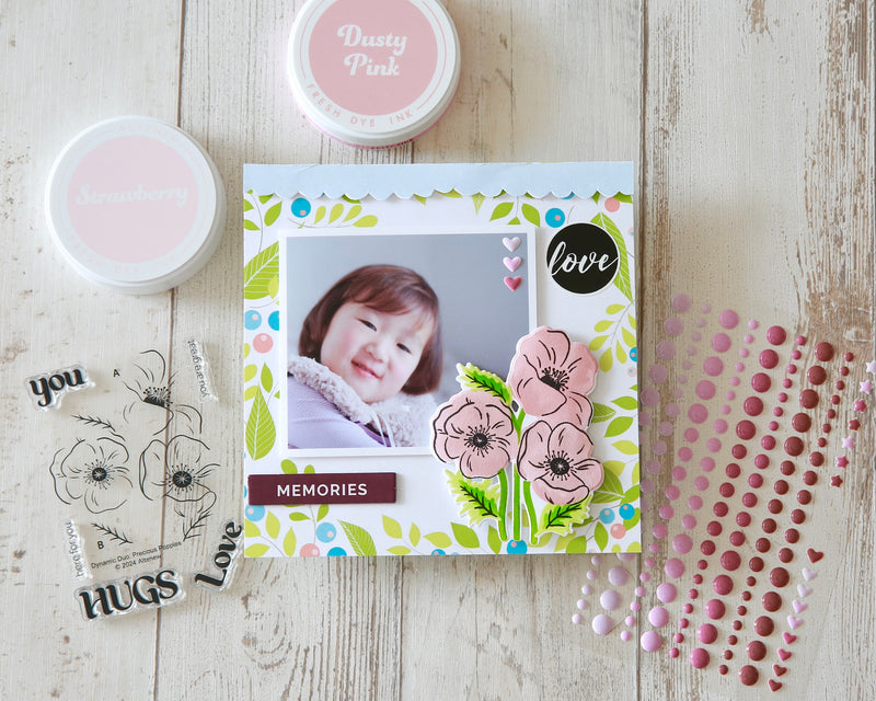 Create This Scrapbook Page in Less Than 15 Minutes!