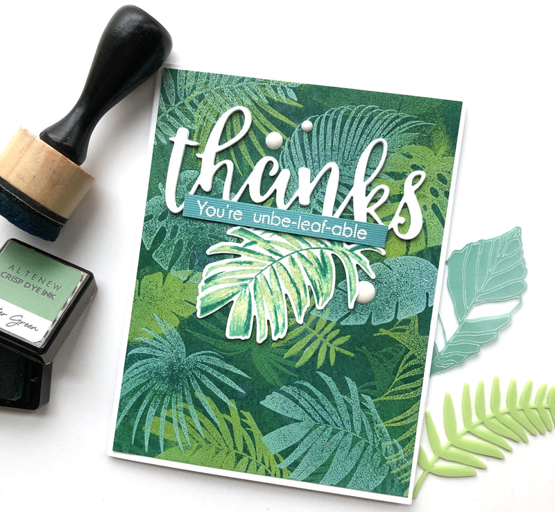 Creating Batik Prints with Altenew Inks and Stamps