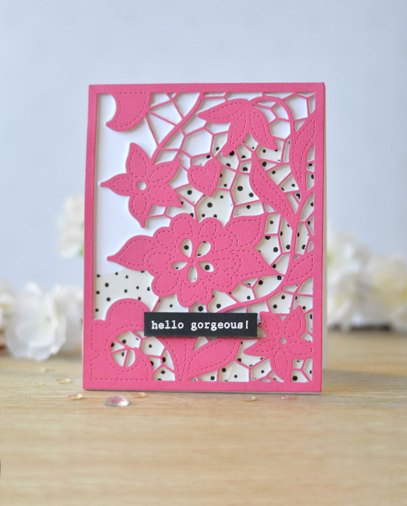 Video: Two Cards with Wide Washi Tape and Cover Dies