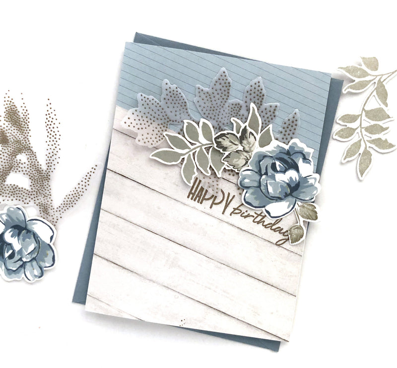 How to Use Multiple Stamp Sets for One Card: Craftroom Mashup