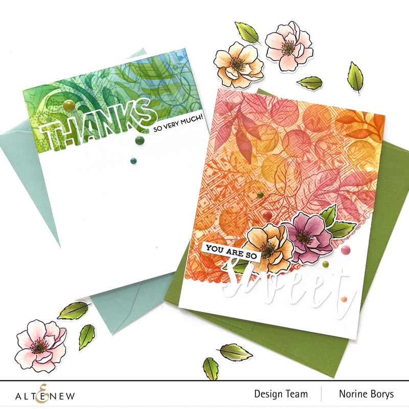 Layers Upon Layers; Stencils, Stamps and Ink