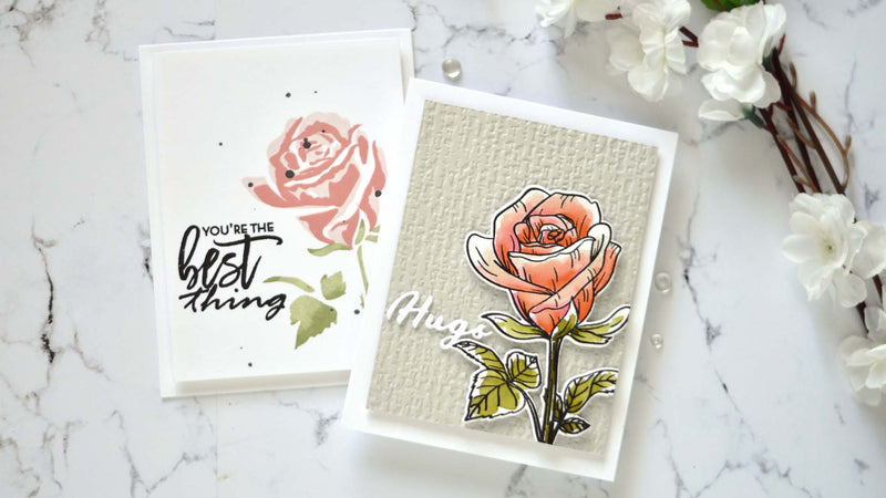 Same Layout DIFFERENT Look Fairy Tale Rose! | Take 2 With Therese + Video