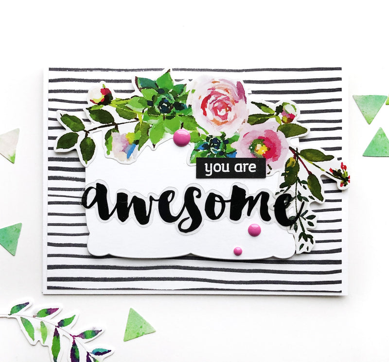 Cards & Layout with Family Matters Card Kit