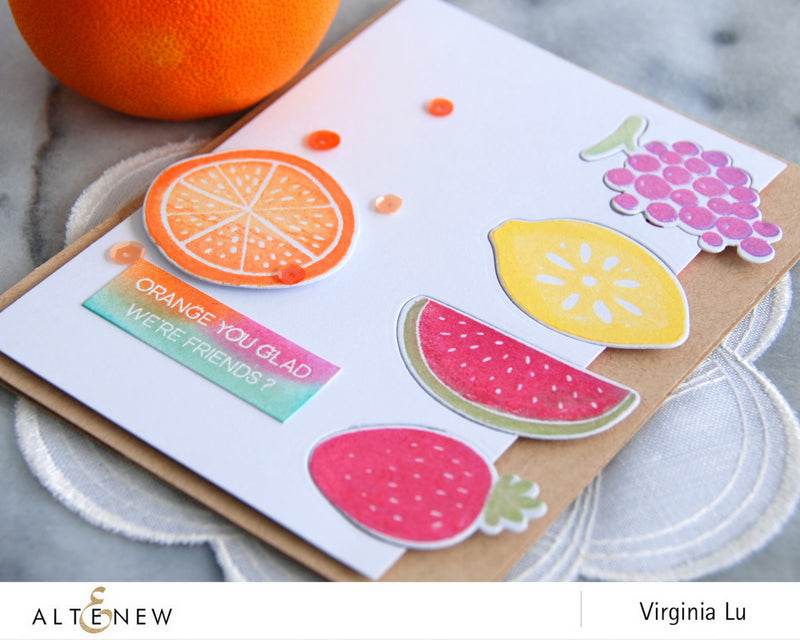 Stamp Focus-Simple Fruits