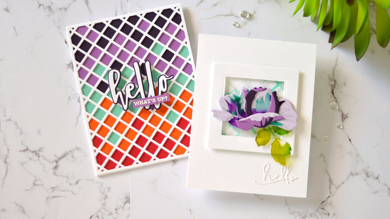 2 Fun Ways to Use the Garden Trellis Cover Die | Take 2 With Therese + Video