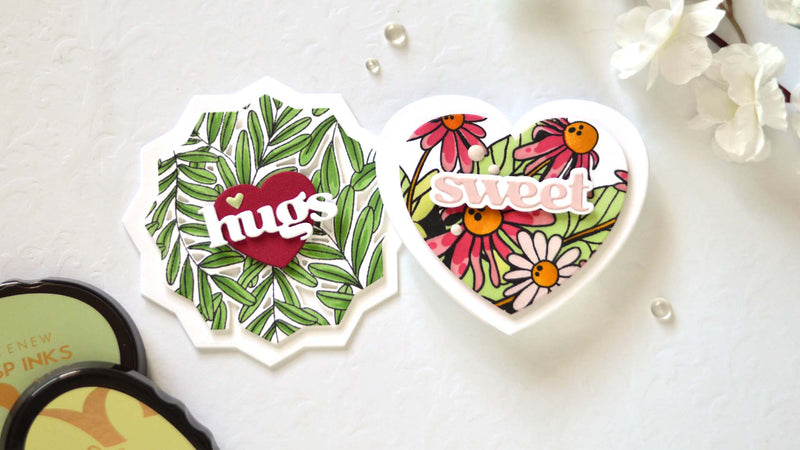 2 Shaped Card Ideas with Nesting Dies | Take 2 with Therese (with Video Tutorial!)