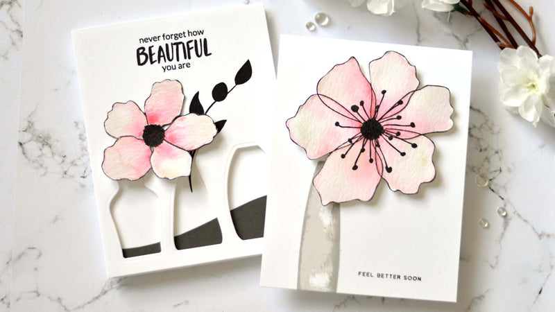 How to Watercolor Florals from Incredible Stamp Set | Take 2 with Therese Video