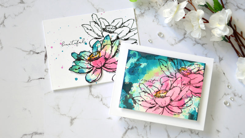 How-to Video: Stamp Focus – Inked Lotus | Take 2 With Therese