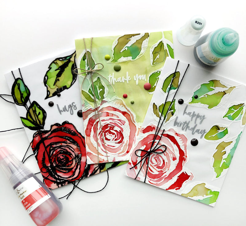 Stamp Focus: Inked Rose