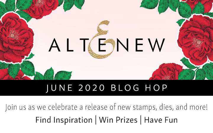 Altenew June 2020 Stamps/Dies/Stencils/More Release Blog Hop + Giveaway