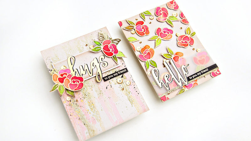 VIDEO: Make the Most of Your Mini Stamps and Create Two Gorgeous Floral Cards with Petite Posy
