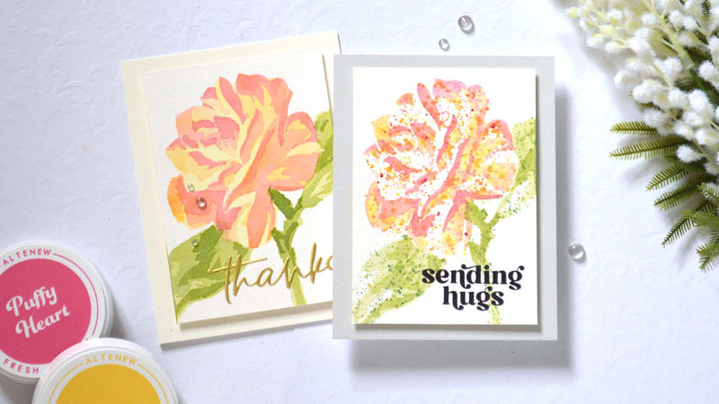5 Tips and Tricks to Create a Watercolor Look with Layering Stencils | Stencil Techniques + Video Tutorial