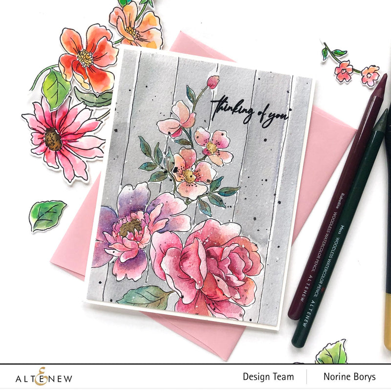 Create A Background For A Simple Watercolor Coloring Book Image