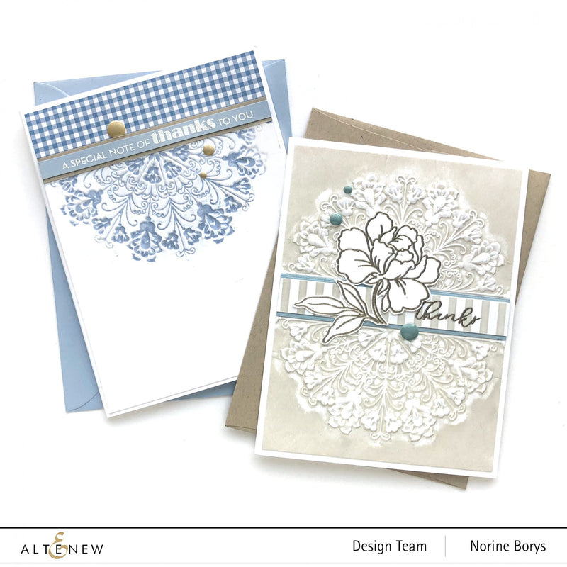 Here’s a Cool Technique to Stretch Your Embossing Folders!