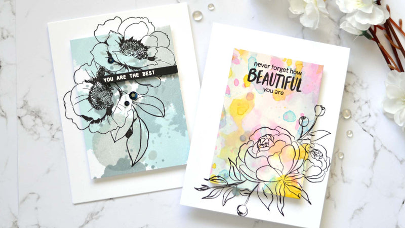 2 Unique Ways to Use Watercolor Panels Video Tutorial | Take 2 with Therese