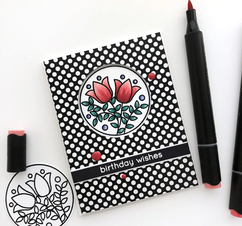 Stamp Focus: Stained Glass Window Stamp Set