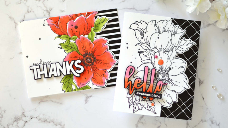 How to Create 2 Decorative Edge Cards | Take 2 With Therese + Video