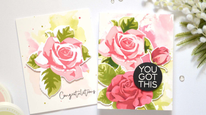 Step-Up Your Layered Stencils with These 2 Tricks | Take 2 With Therese + Video Tutorial