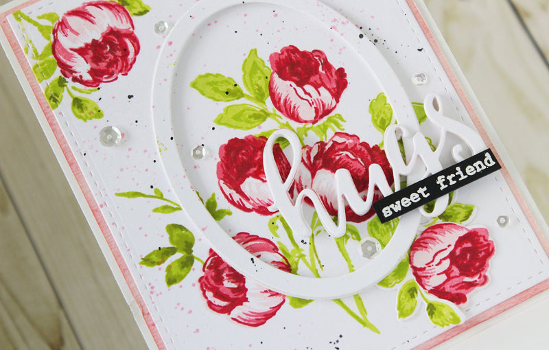 Simple Die Cut Wreath With Debby Hughes