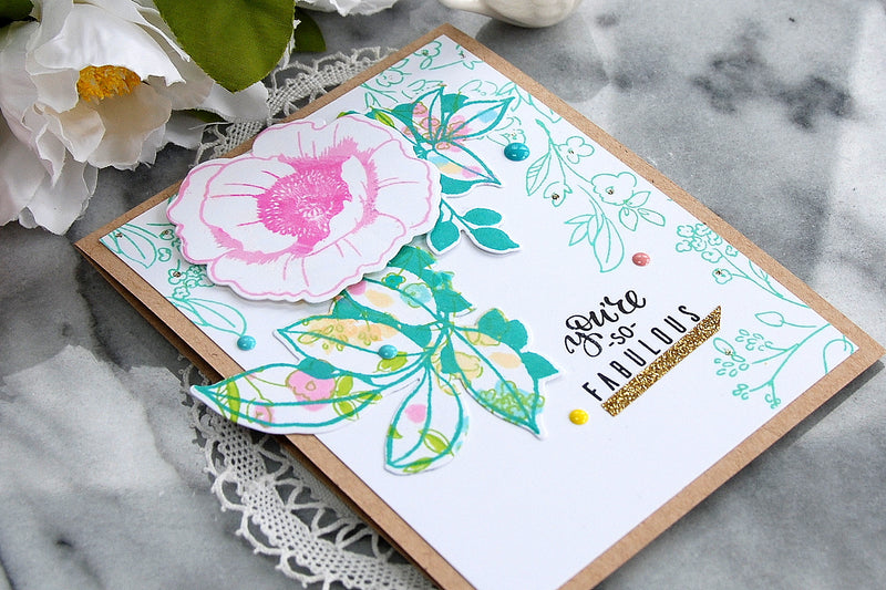A Fun and Creative Way of Using Small Stamps