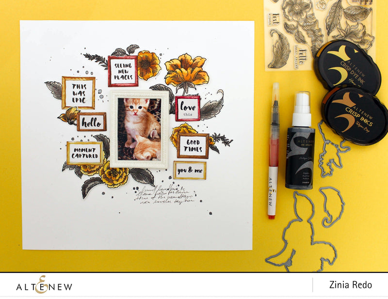 Stamp Focus: Engraved Flowers + Video!