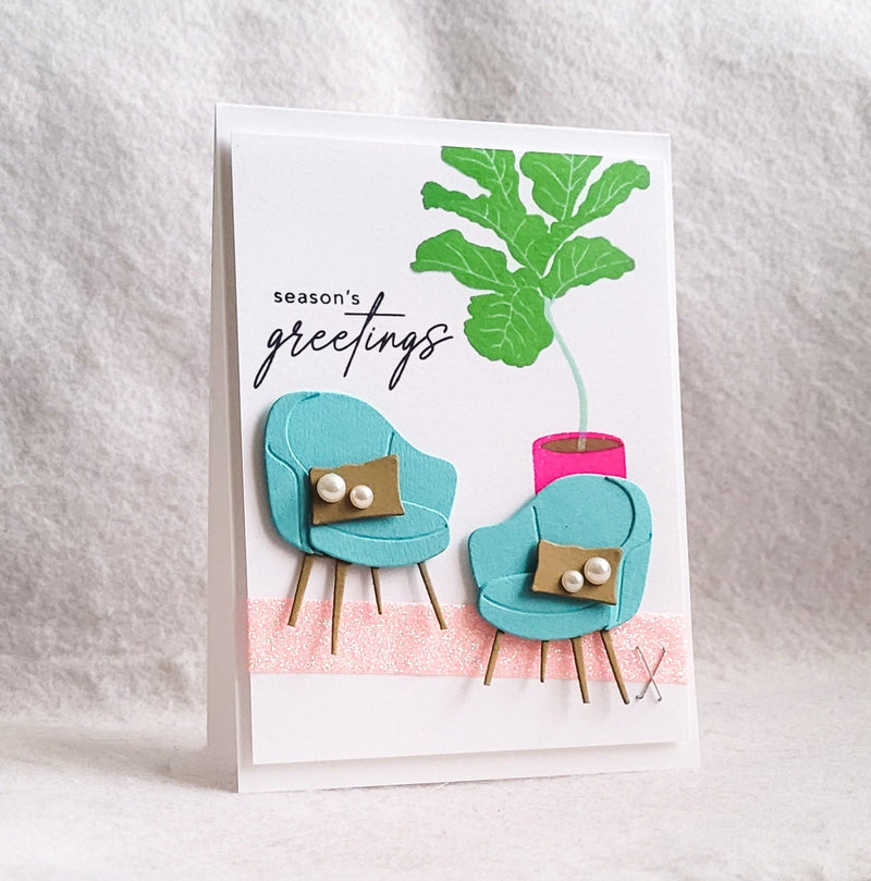 Non Traditional Seasons Greetings Card