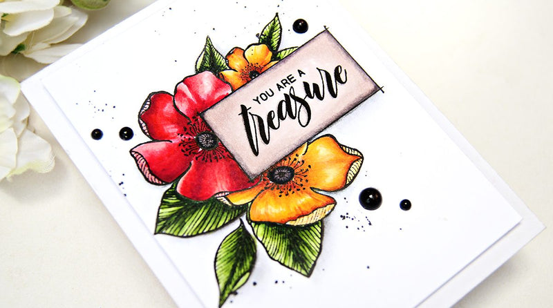 Video: One Layer Stamping using Adore You