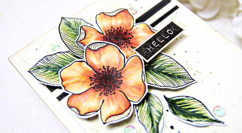 Video: Floral Card with Adore You Stamp Set