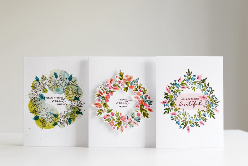 Stamp Focus: Blossom Wreath