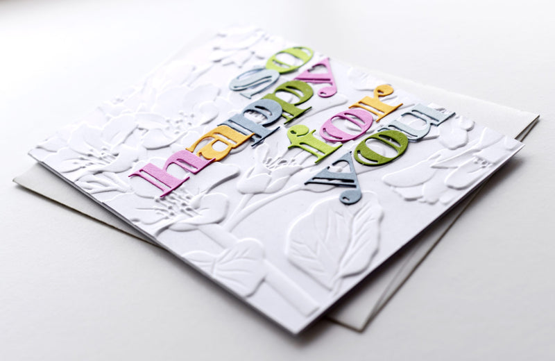 No Stamps? No Problem! | Easy CAS Card Idea with Aga