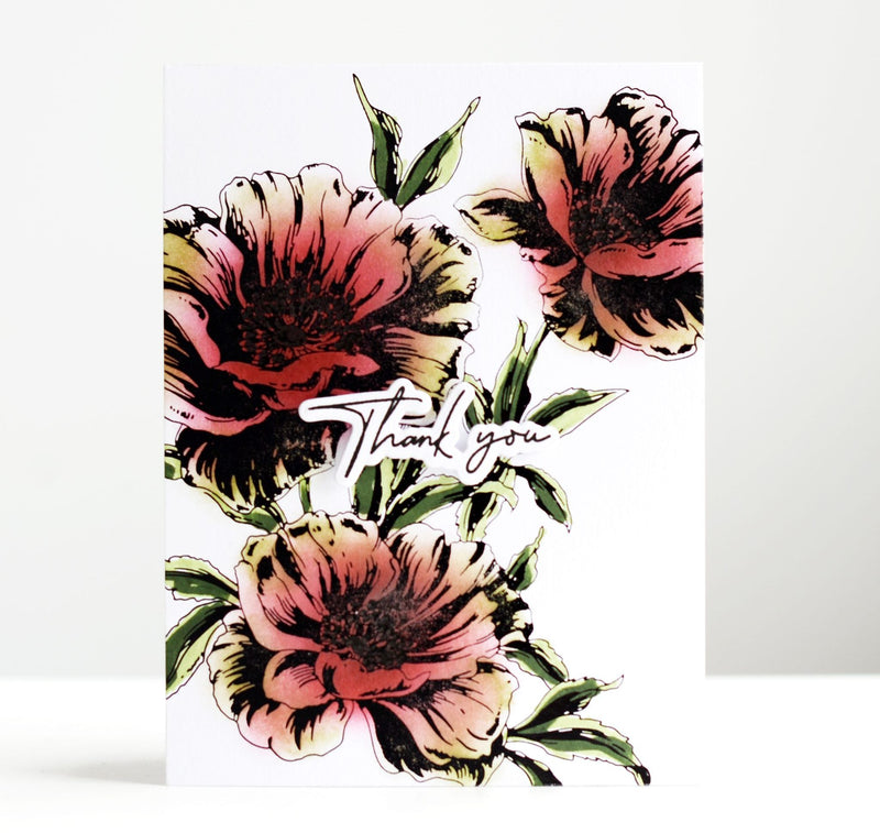Two Different Ways to Add Color to Hot Foiled Prints