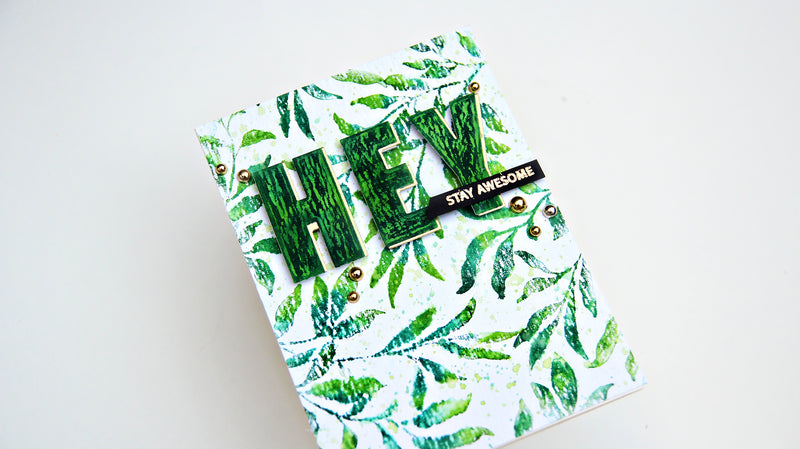 How to Create a Faux Fabric Paint Look on Your Cards | Creative Coloring with Erum