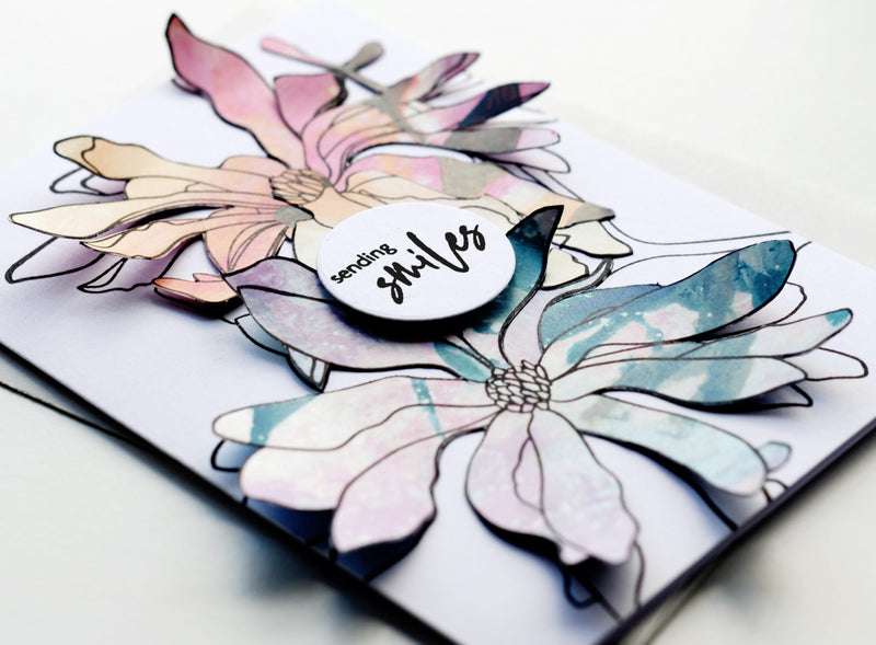 Paper Piecing Technique Made Easy | Quick Card Tutorial!