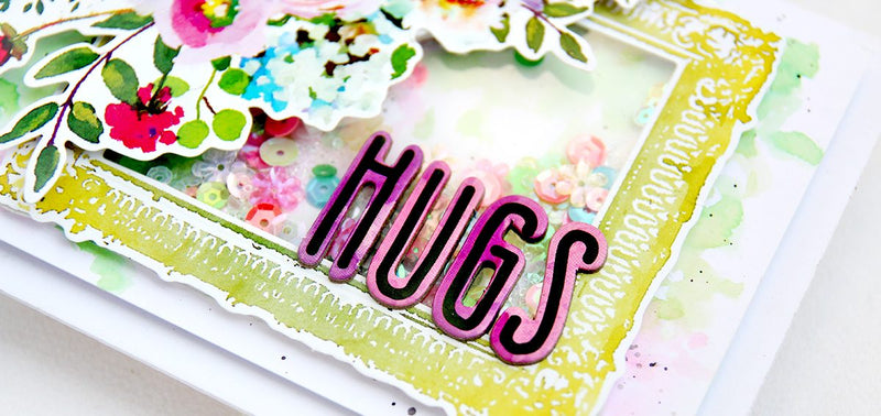 Shaker Card with Our Family Scrapbook Collection + Video