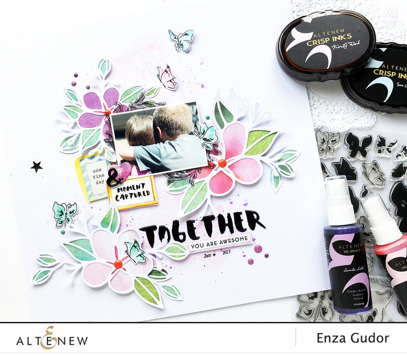 Cut File Inspired Layout
