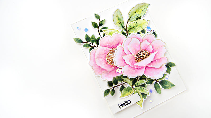 Creative Coloring with Erum: No-Line Watercolor on Wallpaper Art