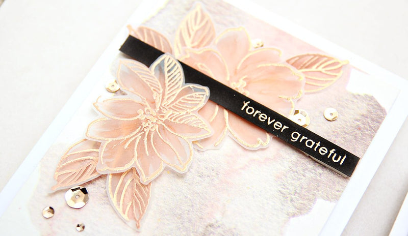 Video: Two Cards with Peach Gold Goodness