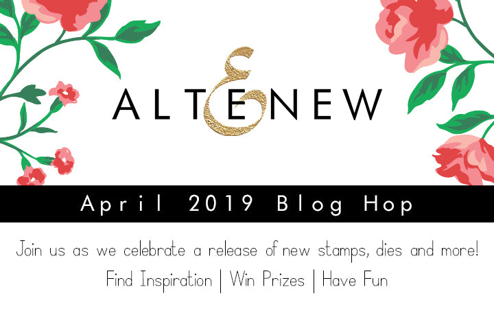April 2019 Stamp/Die/Stencil/Paper Pack Release Blog Hop + Giveaway