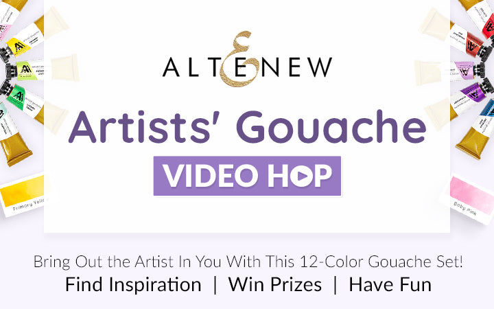 Artists’ Gouache Set Release Video Hop + Giveaway ($200 Worth of Prizes!)