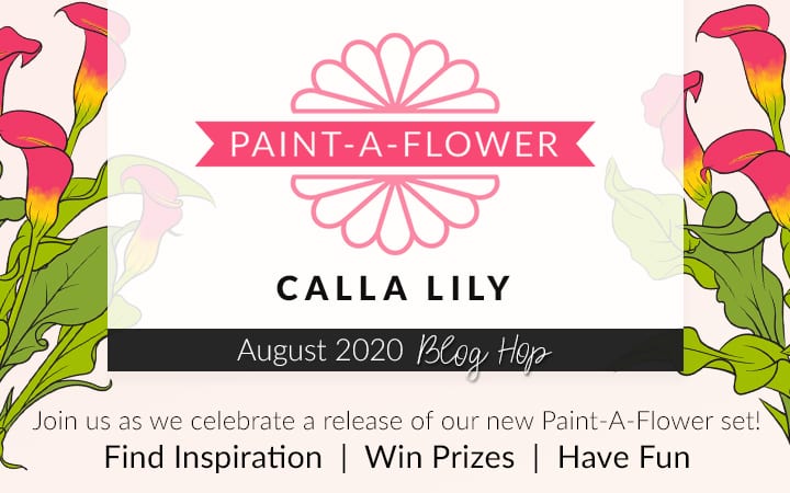Paint-A-Flower: Calla Lily Release Blog Hop + Giveaway
