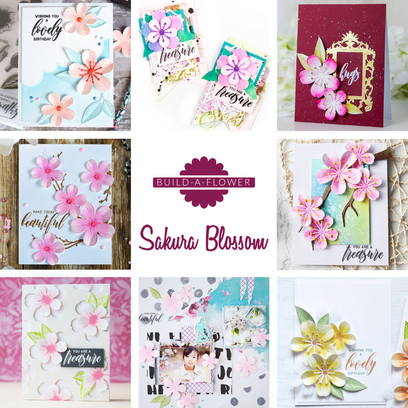 Build-A-Flower: Sakura Blossom Release Giveaway Winners